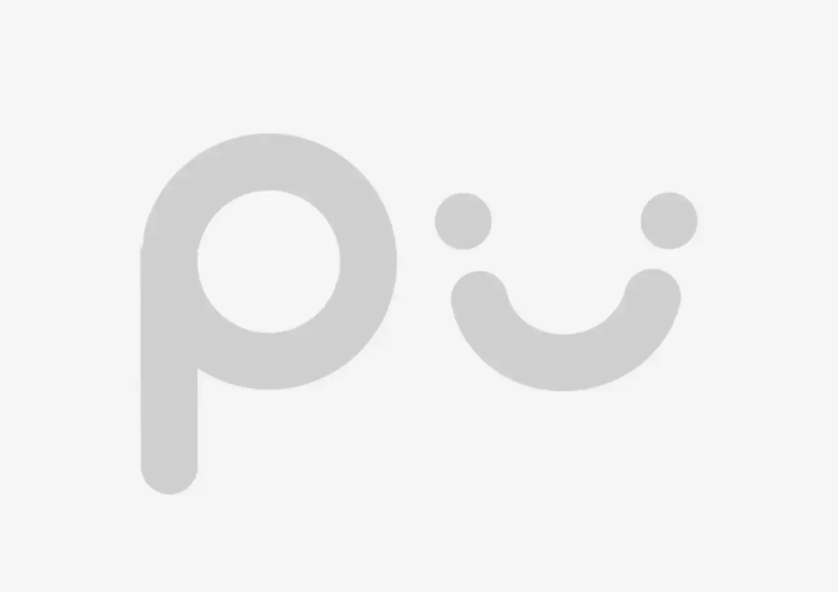 Publivio-Logo in Hellgrau auf weißem Hintergrund, bestehend aus einem stilisierten Kleinbuchstaben „p" und einem lächelnden Gesicht, das aus einem nach oben geöffneten „u" mit zwei Punkten als Augen geformt ist.